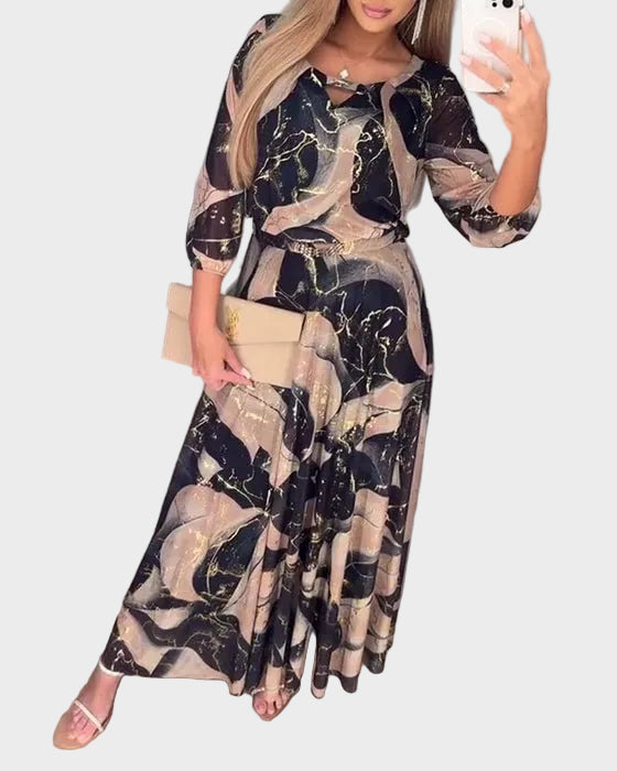 Anna - Elegáns chiffon ruha