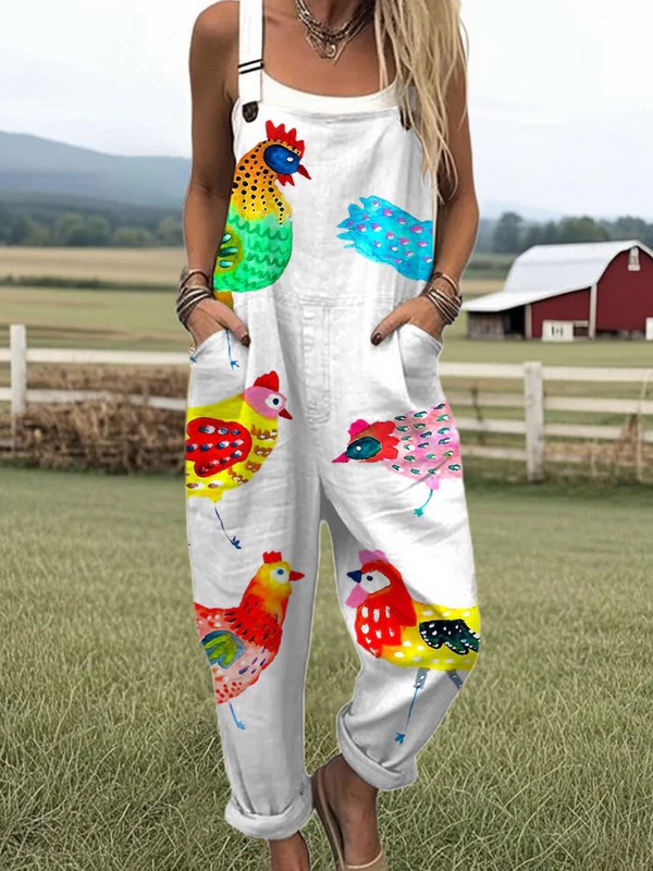 Tyúkudvar Virág Jumpsuit
