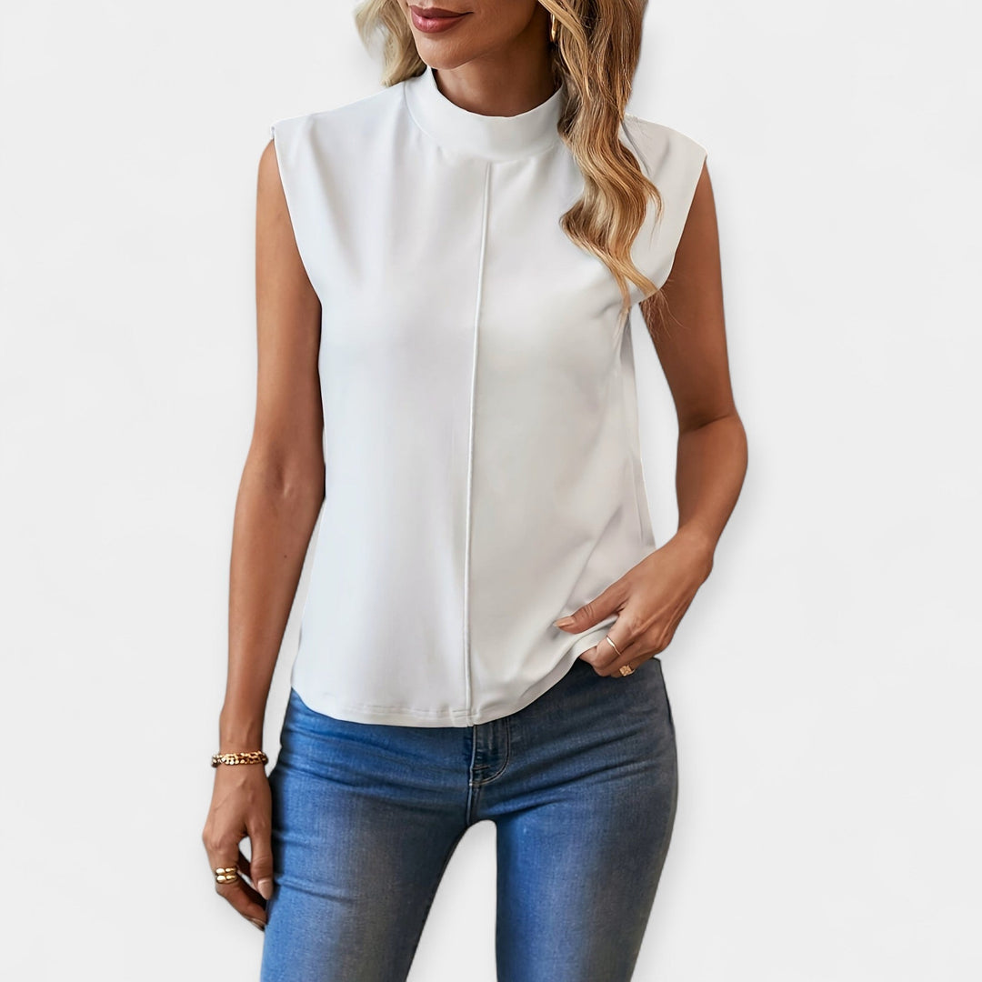 Sofie - Elegáns Ujjatlan Blúz