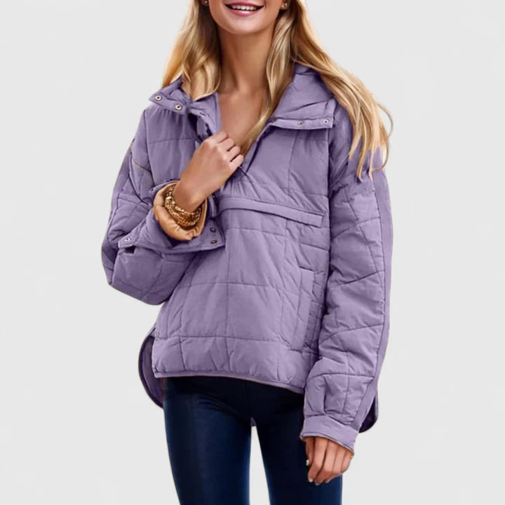 Veronika – Vízhatlan oversized kapucnis pulóver