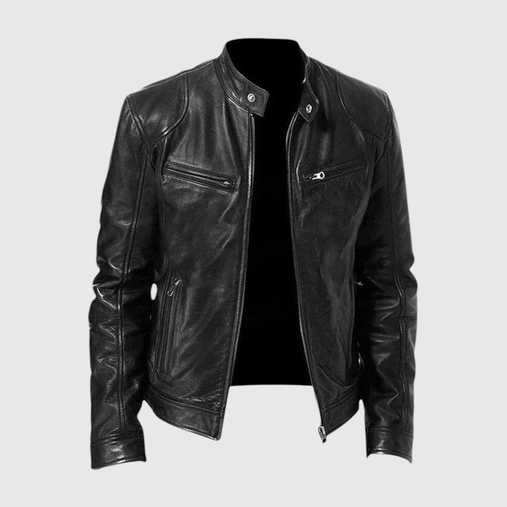 Henry - Férfi mindennapi bőrkabát