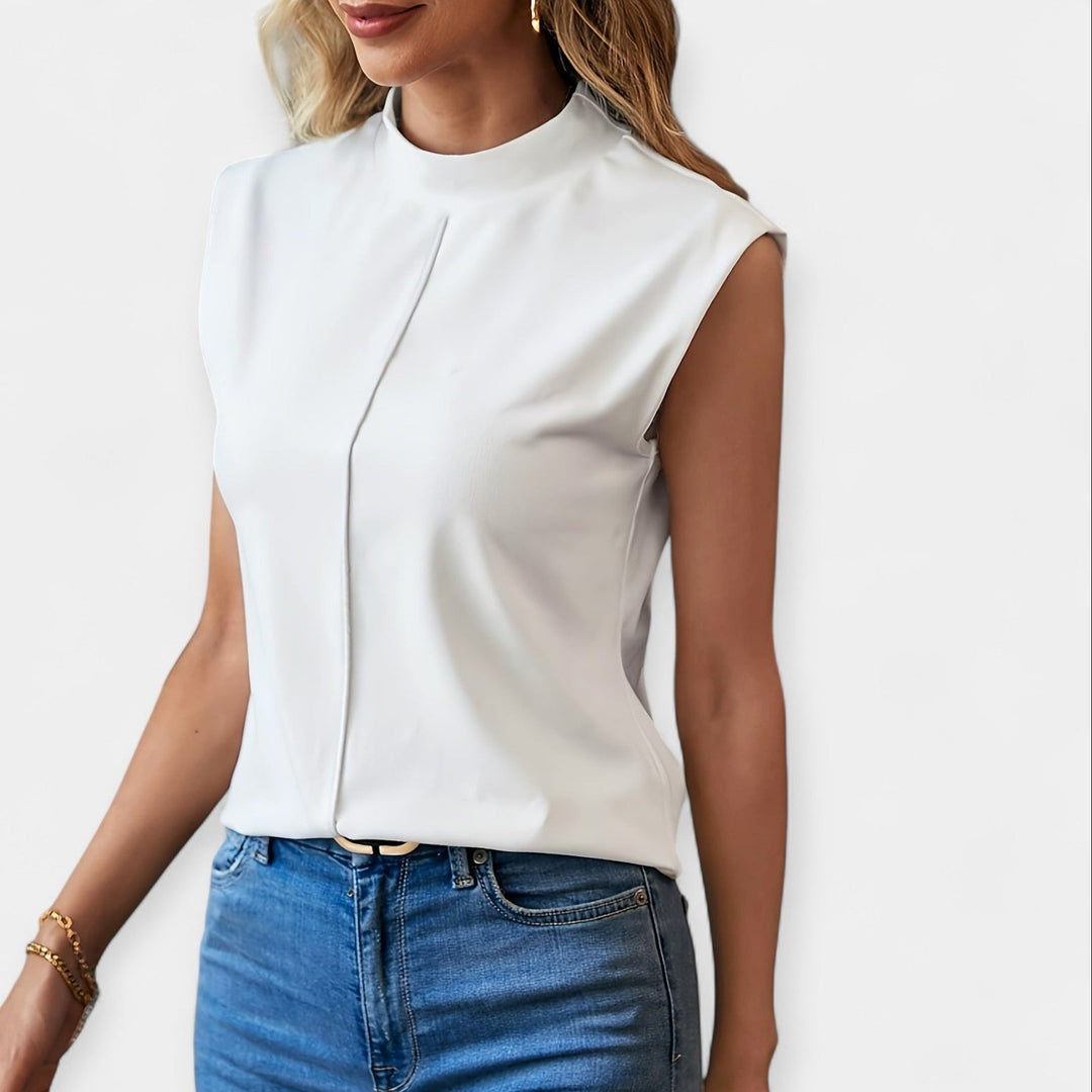 Sofie - Elegáns Ujjatlan Blúz