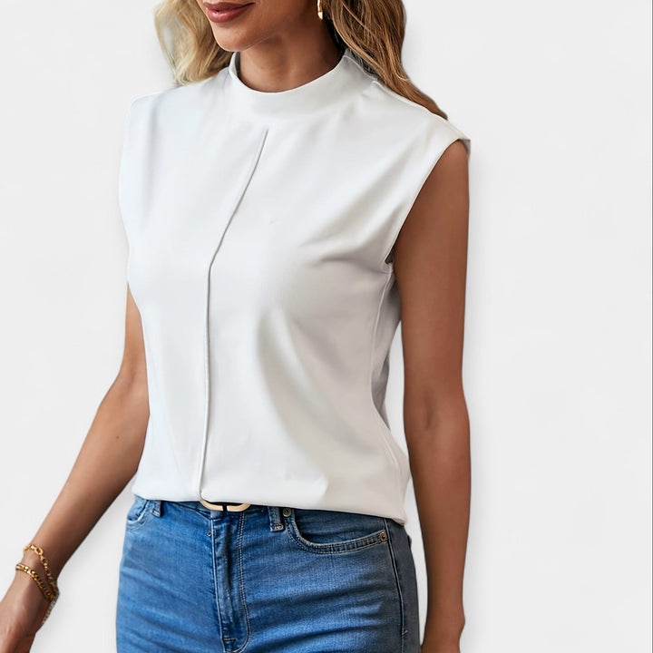 Sofie - Elegáns Ujjatlan Blúz