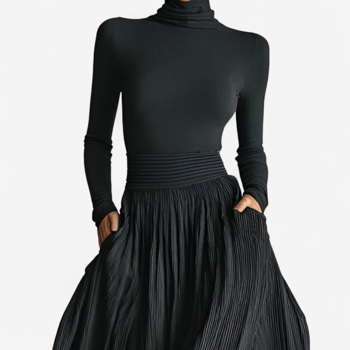 Raquel | Magas derekú maxi ruha
