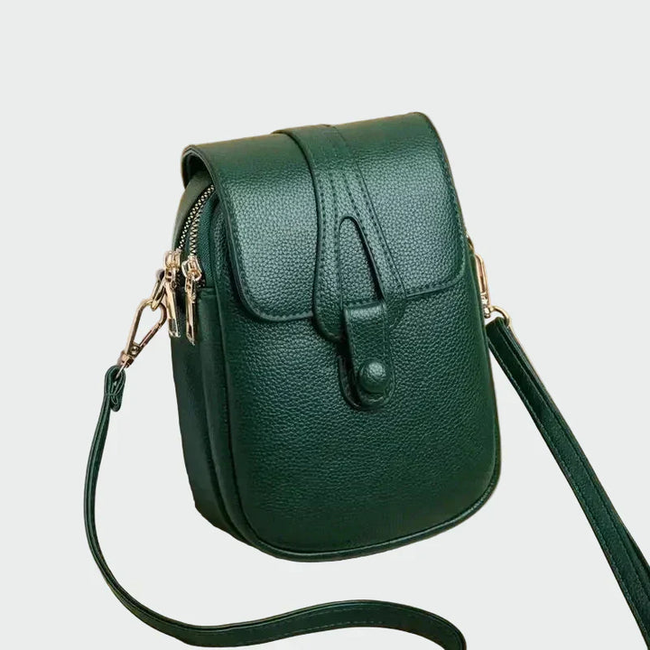 Elegáns retro bőr táska