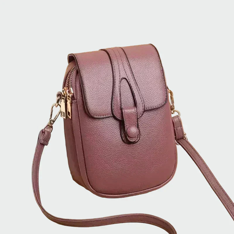 Elegáns retro bőr táska