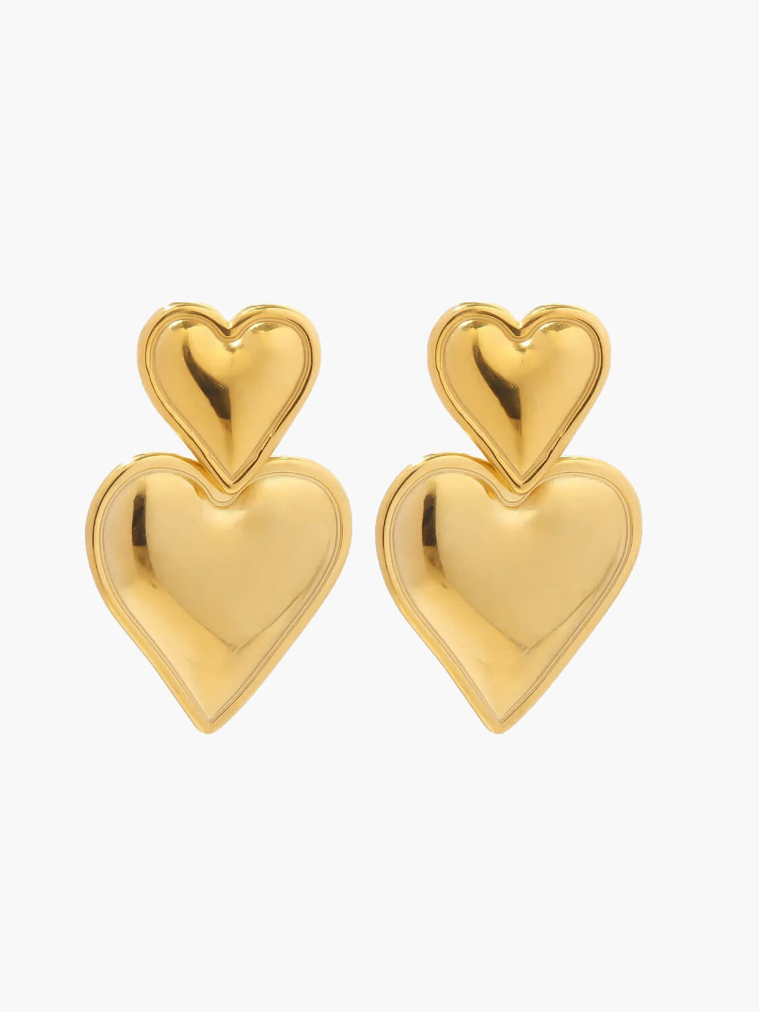 BB™ | Szív fülbevalók 14k