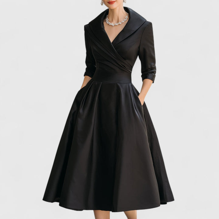 Valerie - Elegáns Midi Ruha